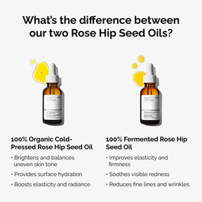 100% Organic Cold-Pressed Rose Hip Seed Oil